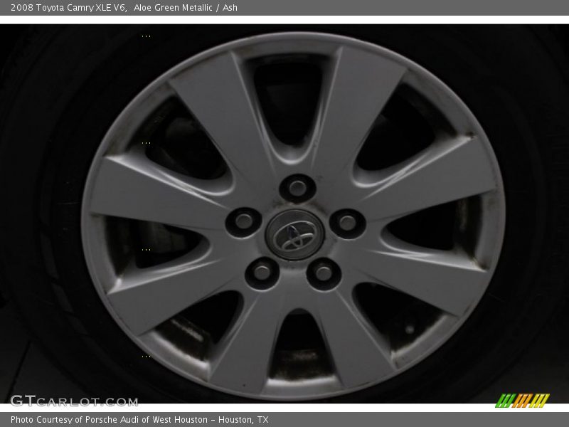 Aloe Green Metallic / Ash 2008 Toyota Camry XLE V6