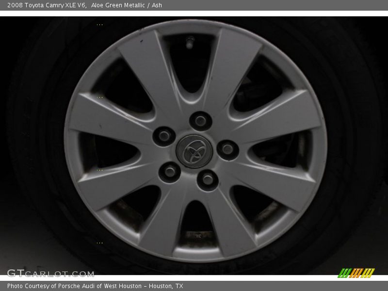 Aloe Green Metallic / Ash 2008 Toyota Camry XLE V6