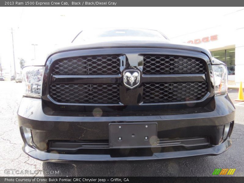 Black / Black/Diesel Gray 2013 Ram 1500 Express Crew Cab