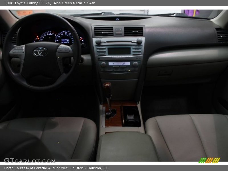 Aloe Green Metallic / Ash 2008 Toyota Camry XLE V6