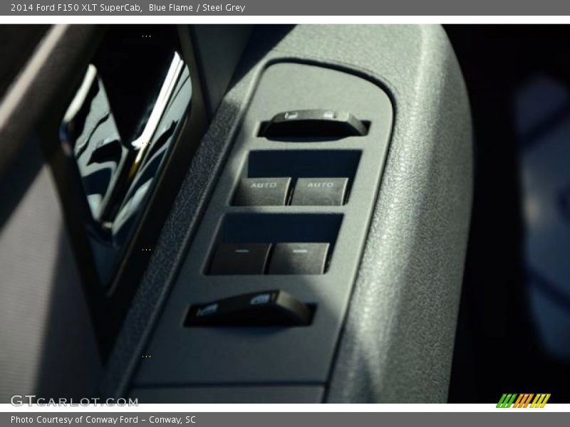 Blue Flame / Steel Grey 2014 Ford F150 XLT SuperCab