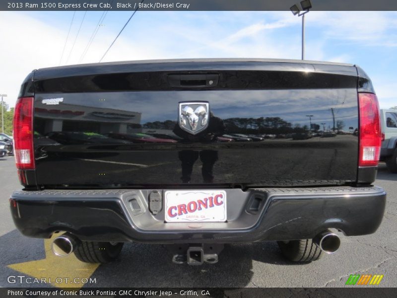 Black / Black/Diesel Gray 2013 Ram 1500 Express Crew Cab