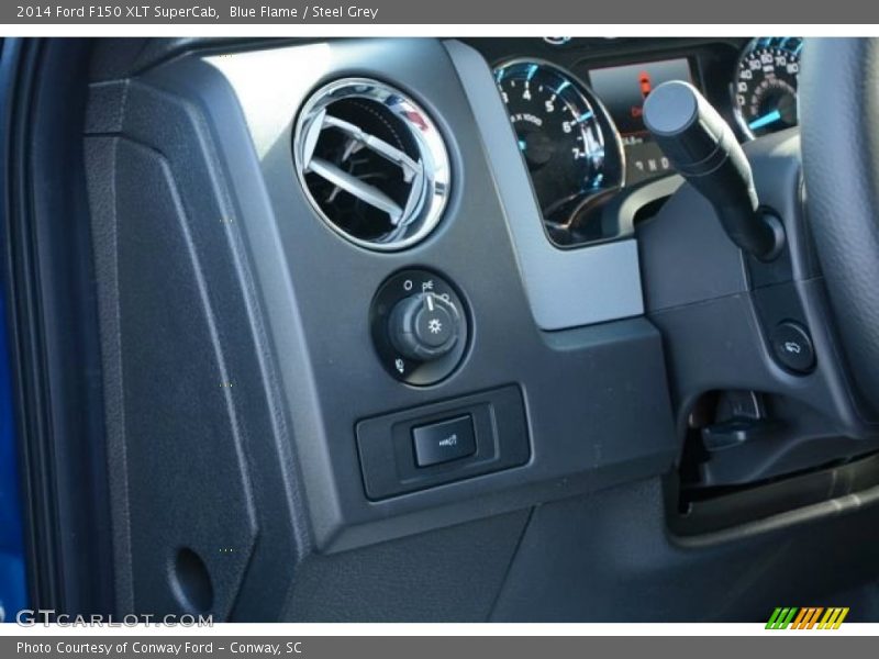 Blue Flame / Steel Grey 2014 Ford F150 XLT SuperCab