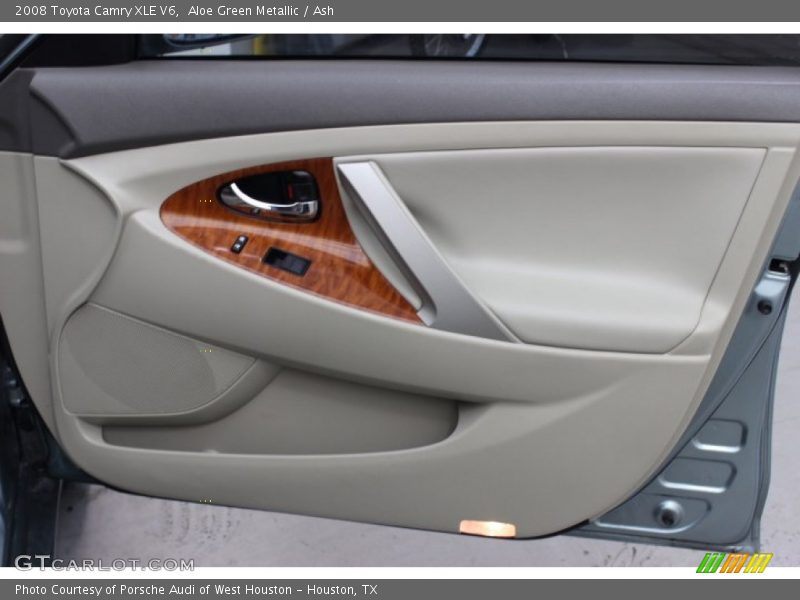 Aloe Green Metallic / Ash 2008 Toyota Camry XLE V6