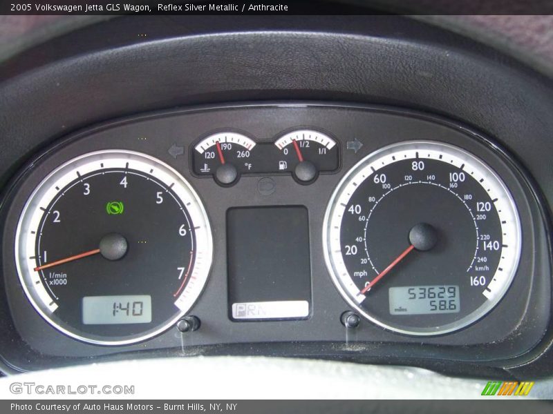 Reflex Silver Metallic / Anthracite 2005 Volkswagen Jetta GLS Wagon