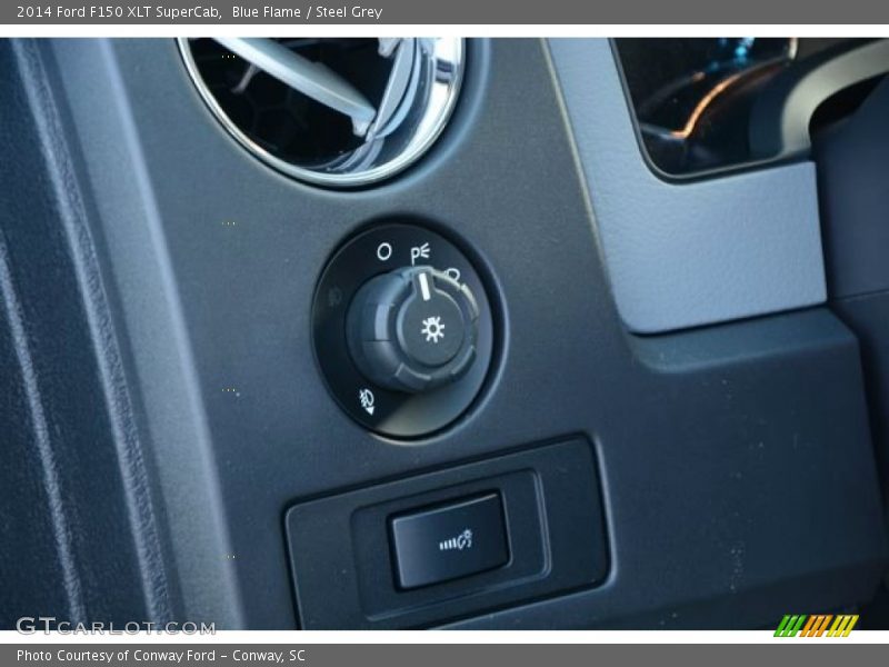 Blue Flame / Steel Grey 2014 Ford F150 XLT SuperCab