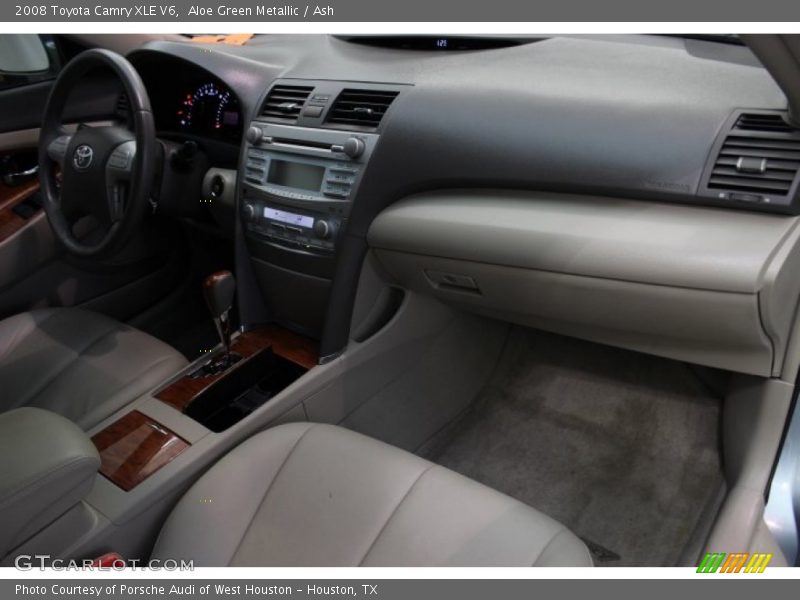 Aloe Green Metallic / Ash 2008 Toyota Camry XLE V6