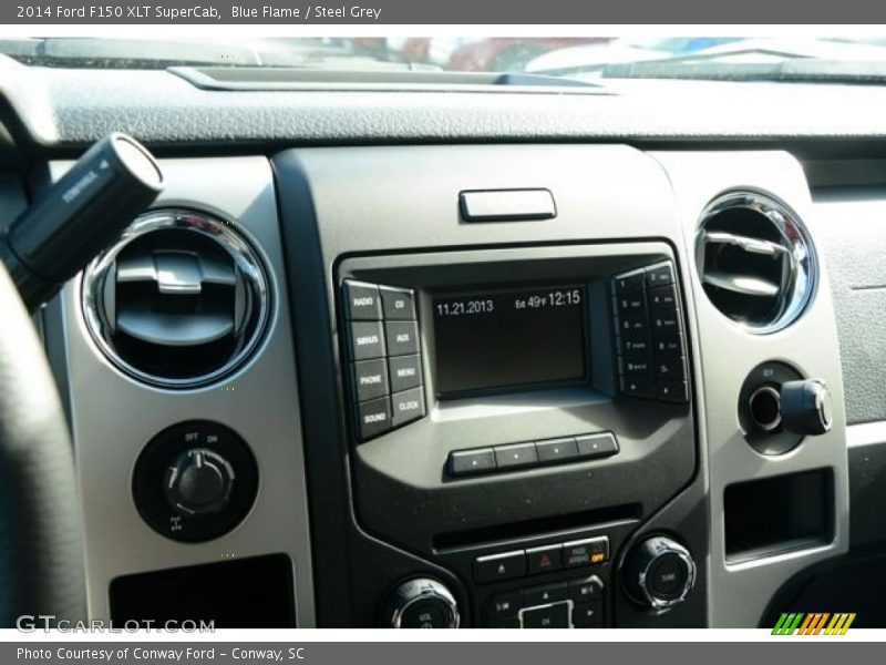 Blue Flame / Steel Grey 2014 Ford F150 XLT SuperCab