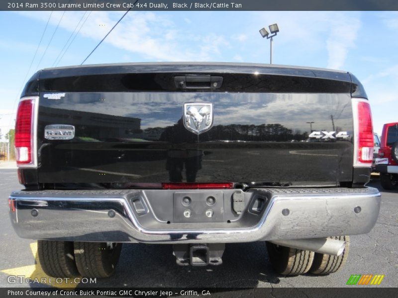 Black / Black/Cattle Tan 2014 Ram 3500 Laramie Limited Crew Cab 4x4 Dually