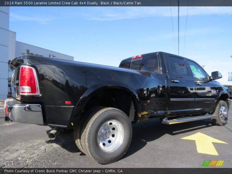  2014 3500 Laramie Limited Crew Cab 4x4 Dually Black