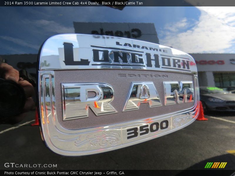 Black / Black/Cattle Tan 2014 Ram 3500 Laramie Limited Crew Cab 4x4 Dually