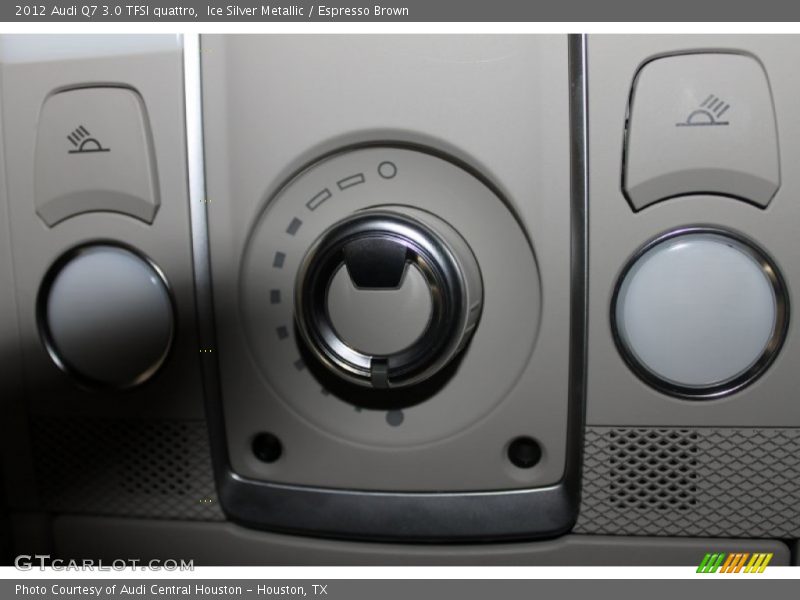 Controls of 2012 Q7 3.0 TFSI quattro