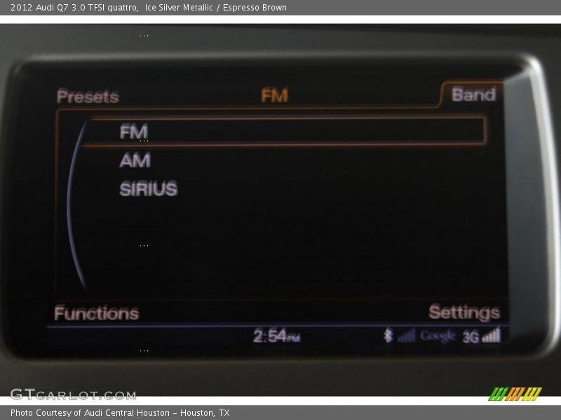 Ice Silver Metallic / Espresso Brown 2012 Audi Q7 3.0 TFSI quattro