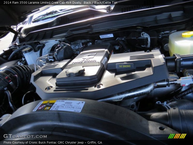 2014 3500 Laramie Limited Crew Cab 4x4 Dually Engine - 6.7 Liter OHV 24-Valve Cummins Turbo-Diesel Inline 6 Cylinder