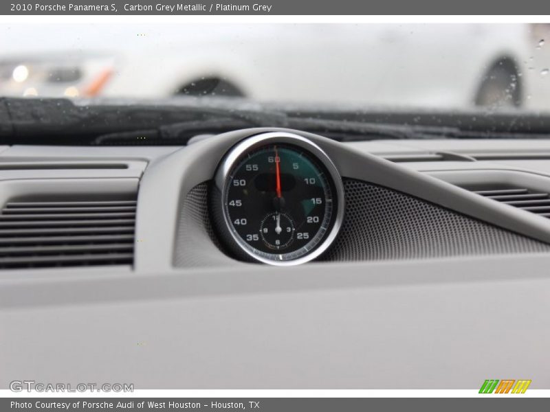 Carbon Grey Metallic / Platinum Grey 2010 Porsche Panamera S