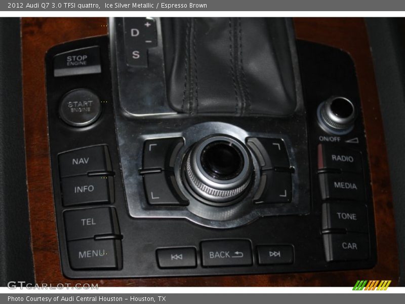 Controls of 2012 Q7 3.0 TFSI quattro