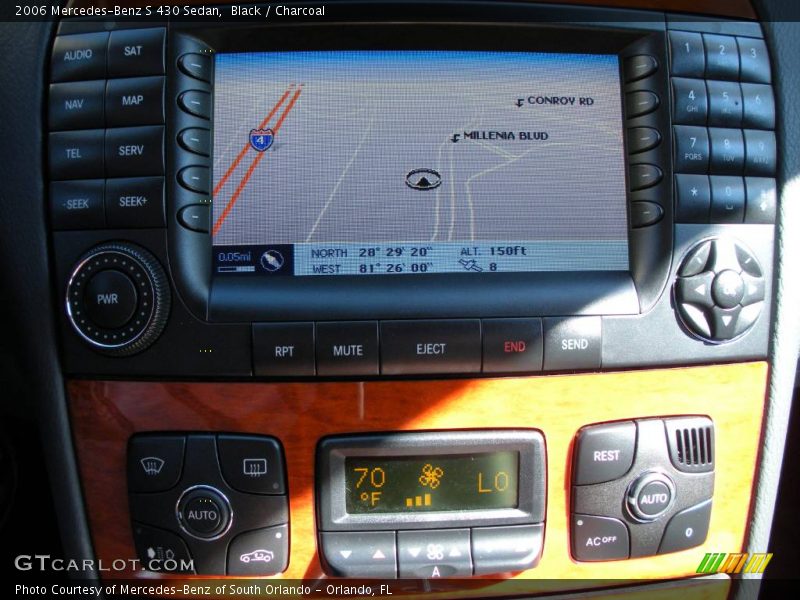 Black / Charcoal 2006 Mercedes-Benz S 430 Sedan