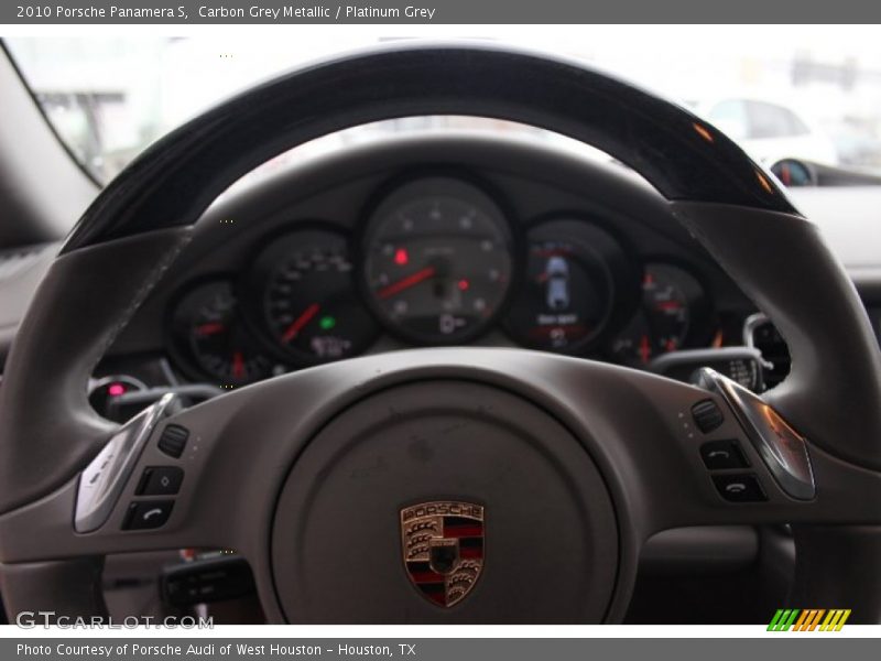 Carbon Grey Metallic / Platinum Grey 2010 Porsche Panamera S