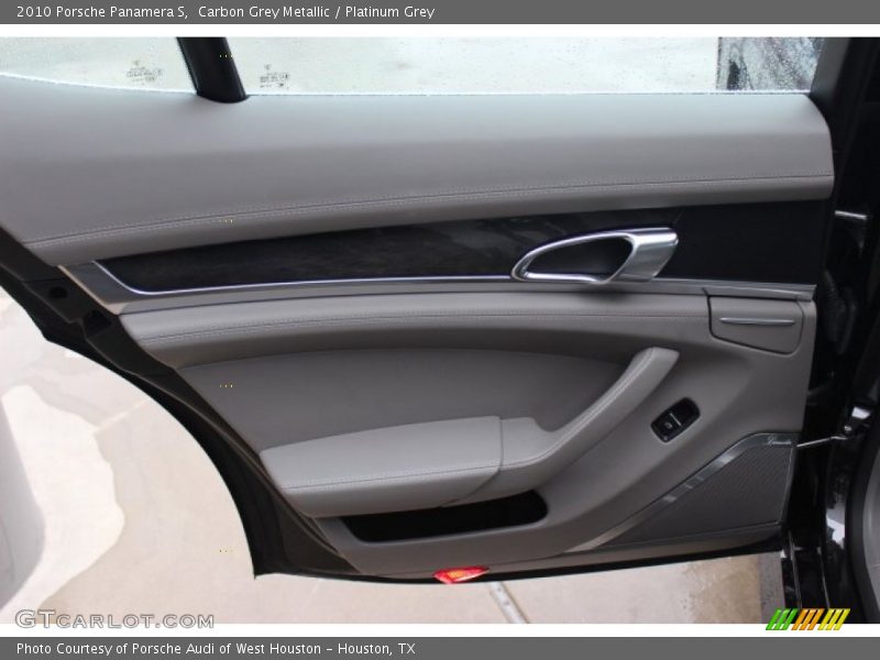 Carbon Grey Metallic / Platinum Grey 2010 Porsche Panamera S