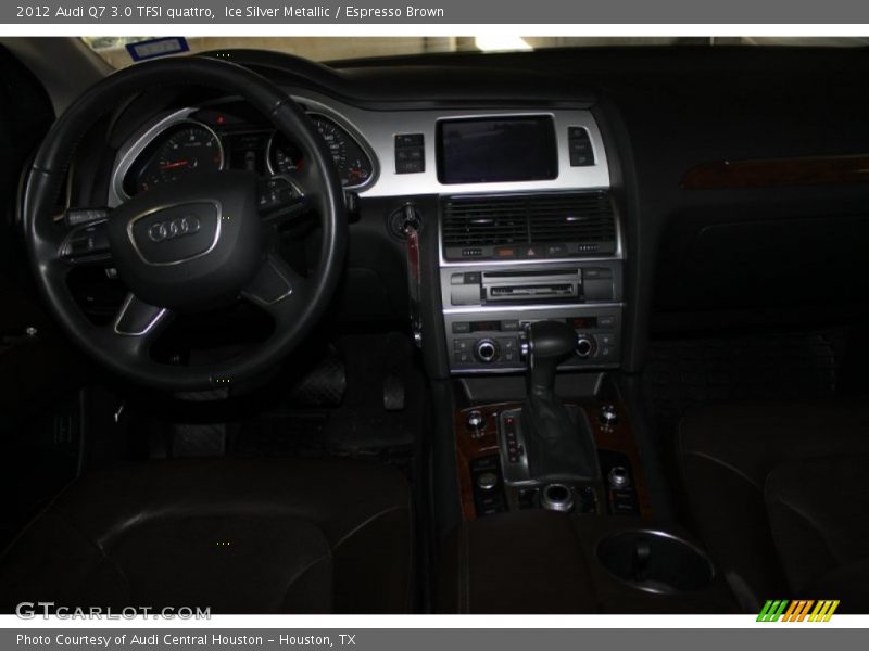 Ice Silver Metallic / Espresso Brown 2012 Audi Q7 3.0 TFSI quattro