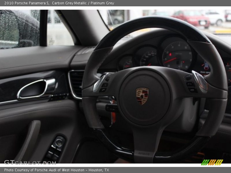 Carbon Grey Metallic / Platinum Grey 2010 Porsche Panamera S