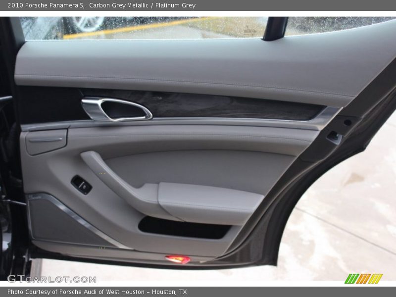 Carbon Grey Metallic / Platinum Grey 2010 Porsche Panamera S