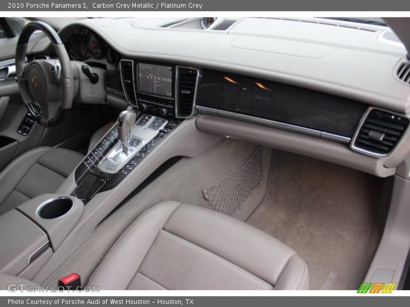 Carbon Grey Metallic / Platinum Grey 2010 Porsche Panamera S