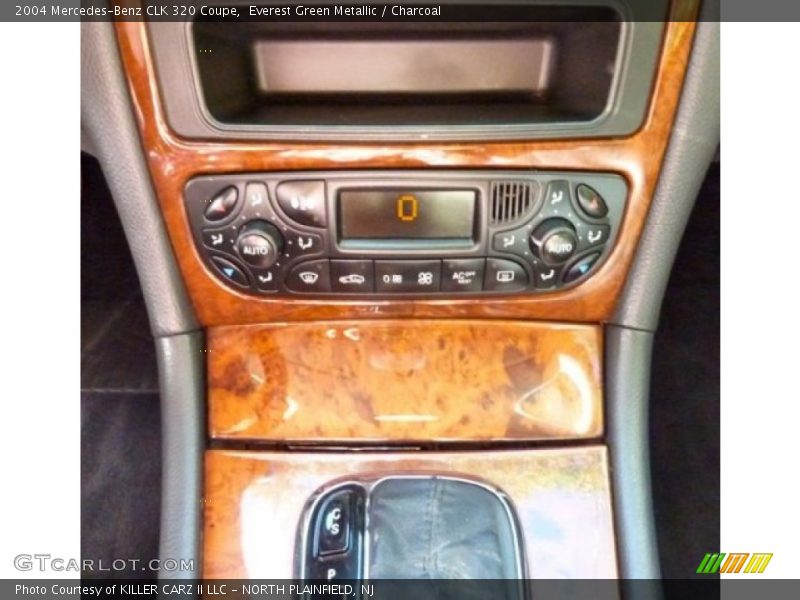 Everest Green Metallic / Charcoal 2004 Mercedes-Benz CLK 320 Coupe