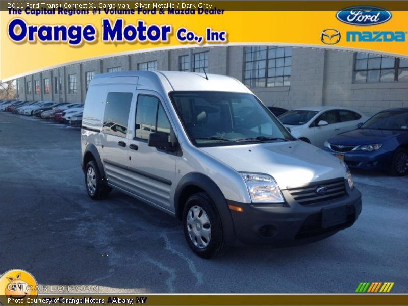 Silver Metallic / Dark Grey 2011 Ford Transit Connect XL Cargo Van