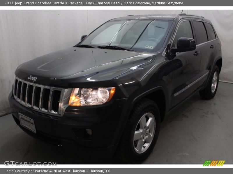 Dark Charcoal Pearl / Dark Graystone/Medium Graystone 2011 Jeep Grand Cherokee Laredo X Package