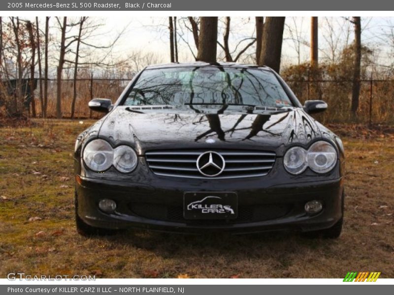 Black / Charcoal 2005 Mercedes-Benz SL 500 Roadster