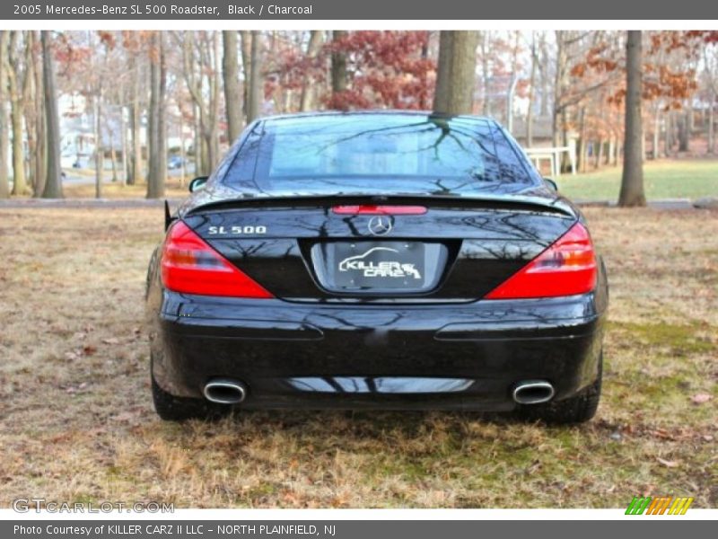 Black / Charcoal 2005 Mercedes-Benz SL 500 Roadster