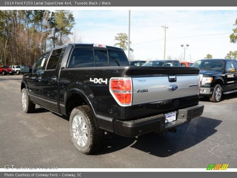 Tuxedo Black / Black 2014 Ford F150 Lariat SuperCrew 4x4