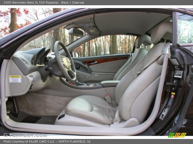 Black / Charcoal 2005 Mercedes-Benz SL 500 Roadster