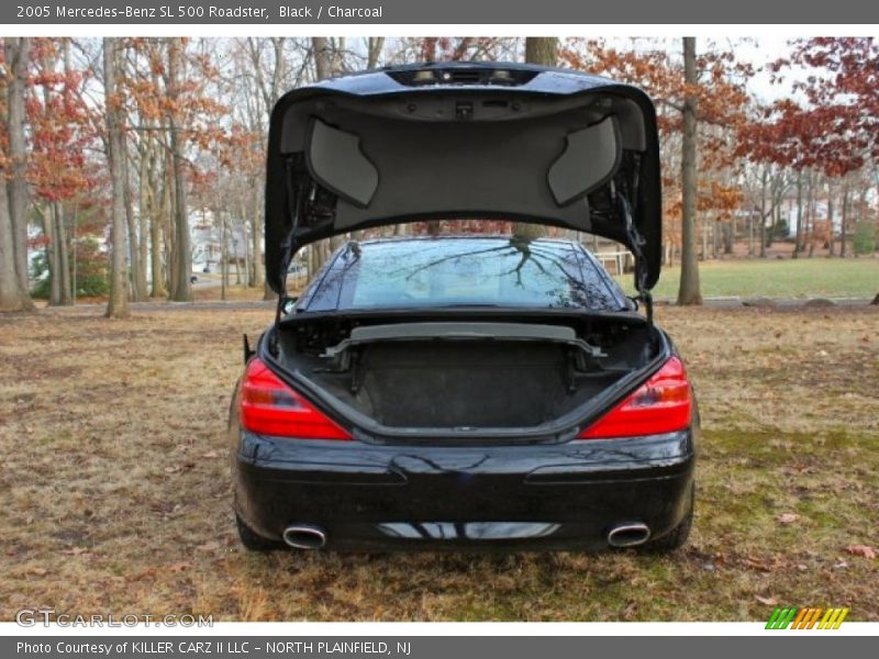 Black / Charcoal 2005 Mercedes-Benz SL 500 Roadster
