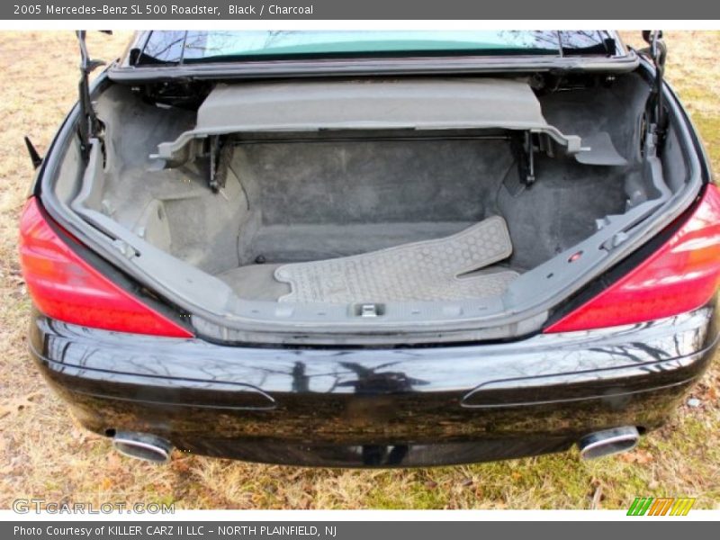 Black / Charcoal 2005 Mercedes-Benz SL 500 Roadster