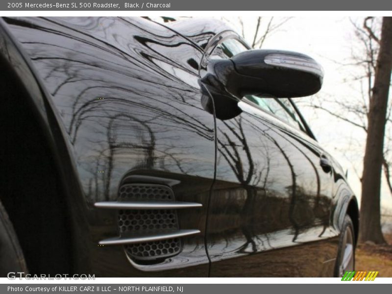 Black / Charcoal 2005 Mercedes-Benz SL 500 Roadster