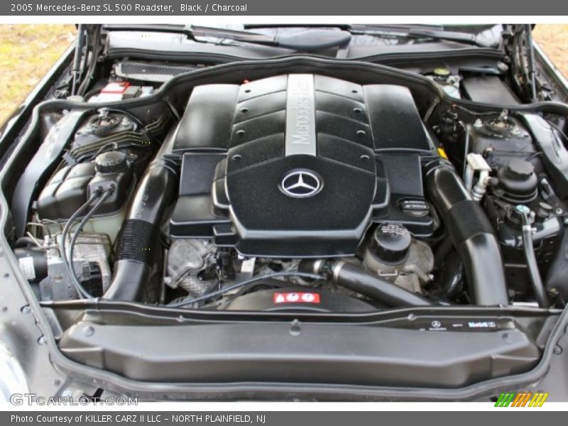 Black / Charcoal 2005 Mercedes-Benz SL 500 Roadster