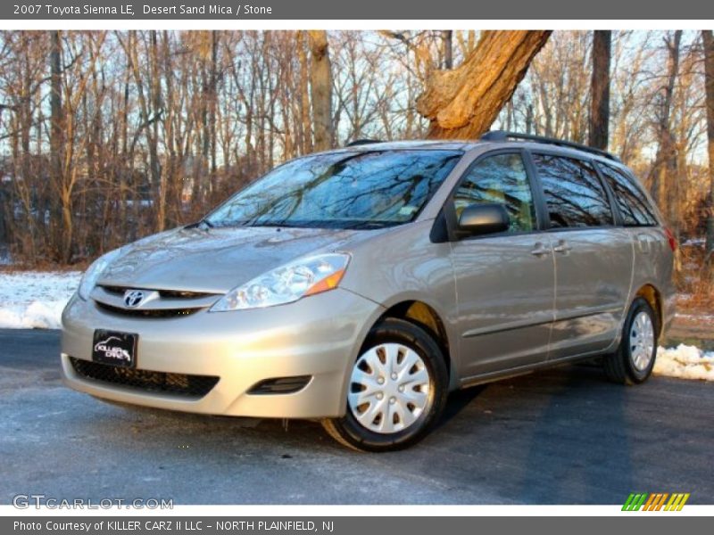 Desert Sand Mica / Stone 2007 Toyota Sienna LE