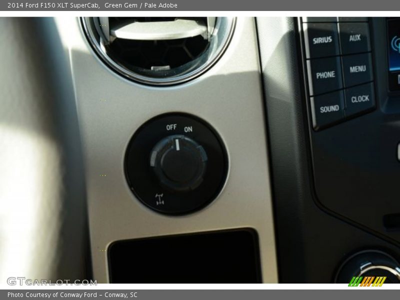 Green Gem / Pale Adobe 2014 Ford F150 XLT SuperCab