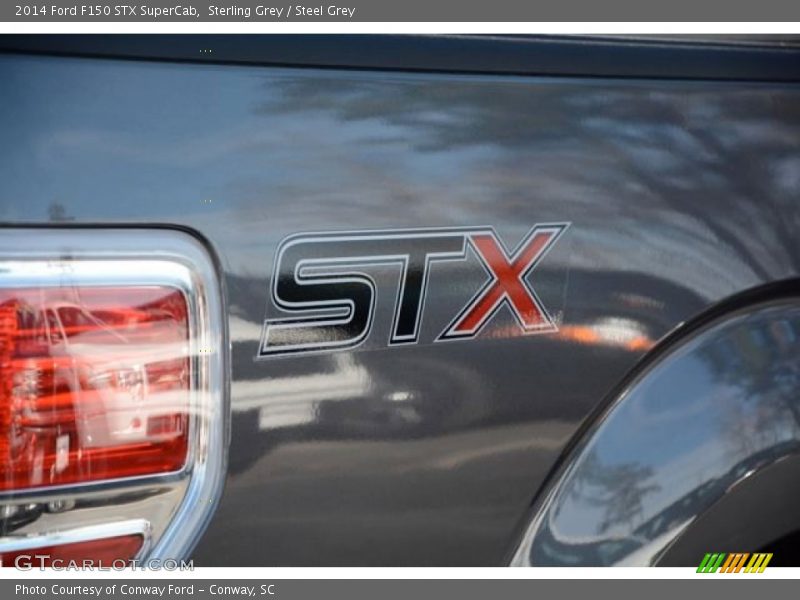 Sterling Grey / Steel Grey 2014 Ford F150 STX SuperCab