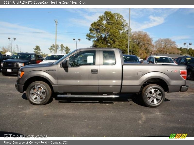  2014 F150 STX SuperCab Sterling Grey