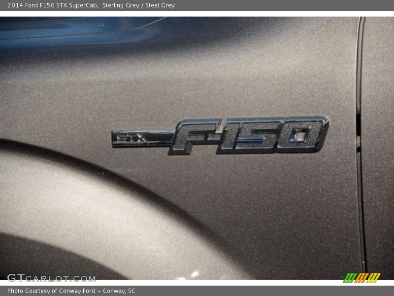 Sterling Grey / Steel Grey 2014 Ford F150 STX SuperCab