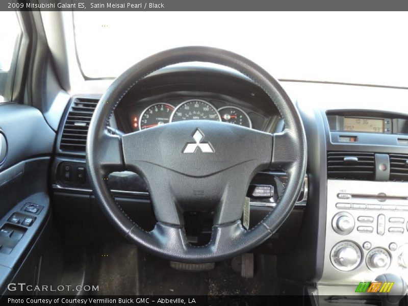Satin Meisai Pearl / Black 2009 Mitsubishi Galant ES