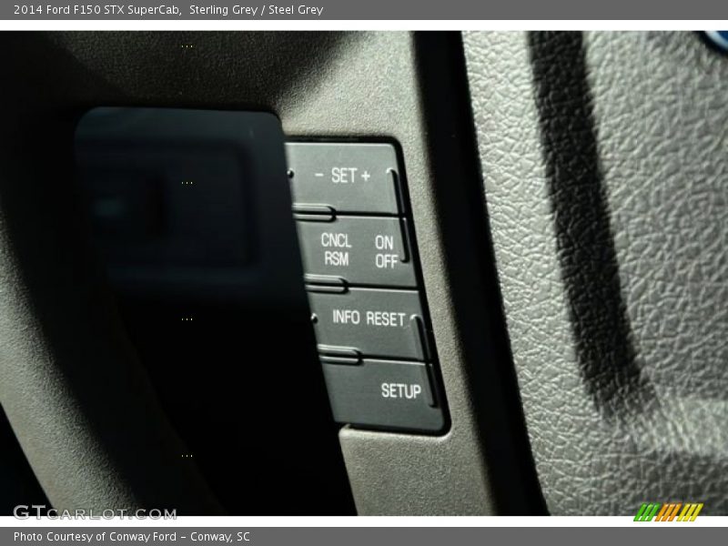 Sterling Grey / Steel Grey 2014 Ford F150 STX SuperCab