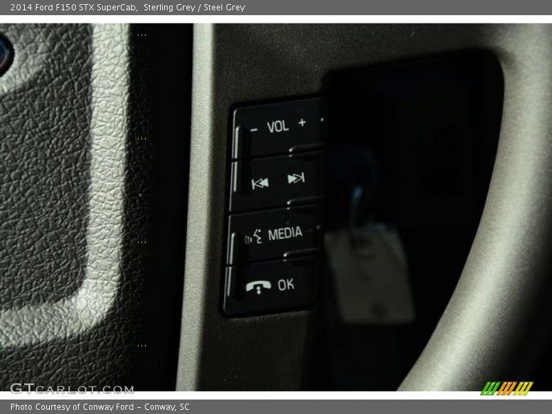 Sterling Grey / Steel Grey 2014 Ford F150 STX SuperCab