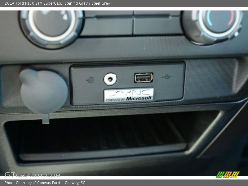 Sterling Grey / Steel Grey 2014 Ford F150 STX SuperCab