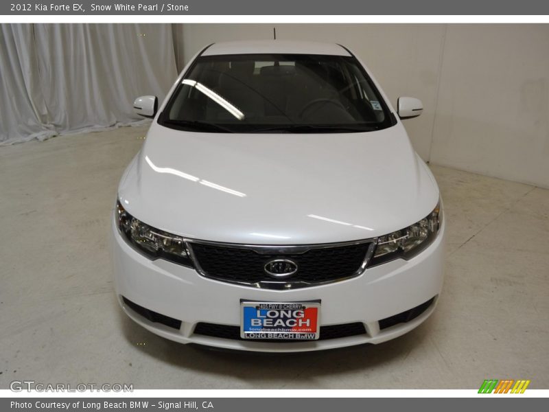 Snow White Pearl / Stone 2012 Kia Forte EX