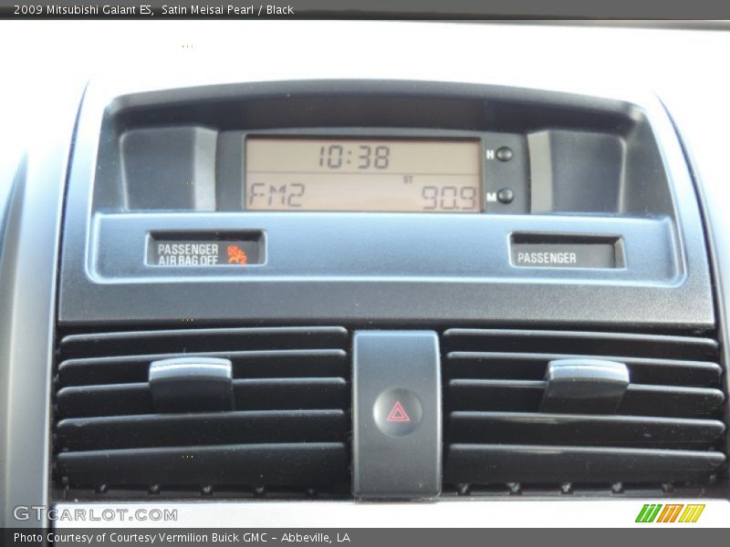 Satin Meisai Pearl / Black 2009 Mitsubishi Galant ES