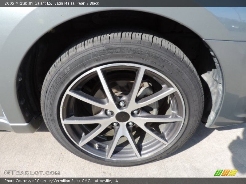 Satin Meisai Pearl / Black 2009 Mitsubishi Galant ES